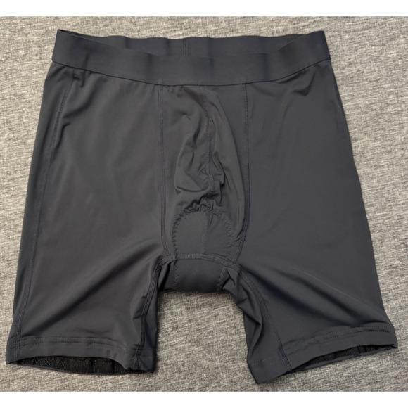 Patagonia Shorts Womens Gray Biker Nether Padded Cycling Biking Size M - Picture 1 of 10
